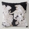 Senshi Tiger Pillow 22" - Black -Home Decor Store webimage 040175249