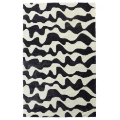 Quinn Rug - Ivory/Black -Home Decor Store webimage 044117026 2 jpg