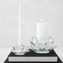 Crystal Lotus Candlelight Collection