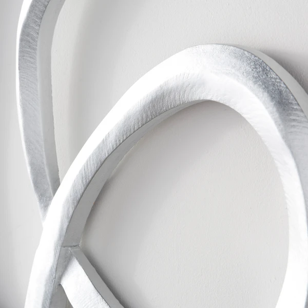 Infinity 1 Wall Decor - Silver 4 Infinity 1 Wall Decor - Silver - Image 2