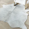 Augusto Hair On Cowhide Rug - Light Grey -Home Decor Store webimage 620002650 jpg
