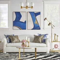 Ansel Rug - Black/Ivory -Home Decor Store webimage 620085034 rv1 jpg