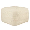Merritt Pouf - Antique White -Home Decor Store webimage 620107024 jpg