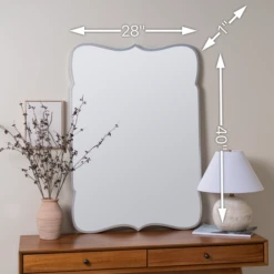 Napa Mirror - Silver -Home Decor Store webimage 621037686 dim