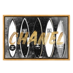 Wild Thing - Gold Frame/Diamond Dust -Home Decor Store webimage 630394168 SIL