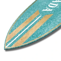 Aqua And Gold Milan Surfboard 7 Aqua And Gold Milan Surfboard -Home Decor Store webimage 630428193 DTL