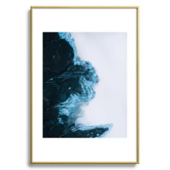 Aerial Lake Iceland -Home Decor Store webimage 630642840 SIL