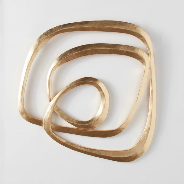 Infinity 2 Wall Decor - Gold 3 Infinity 2 Wall Decor - Gold